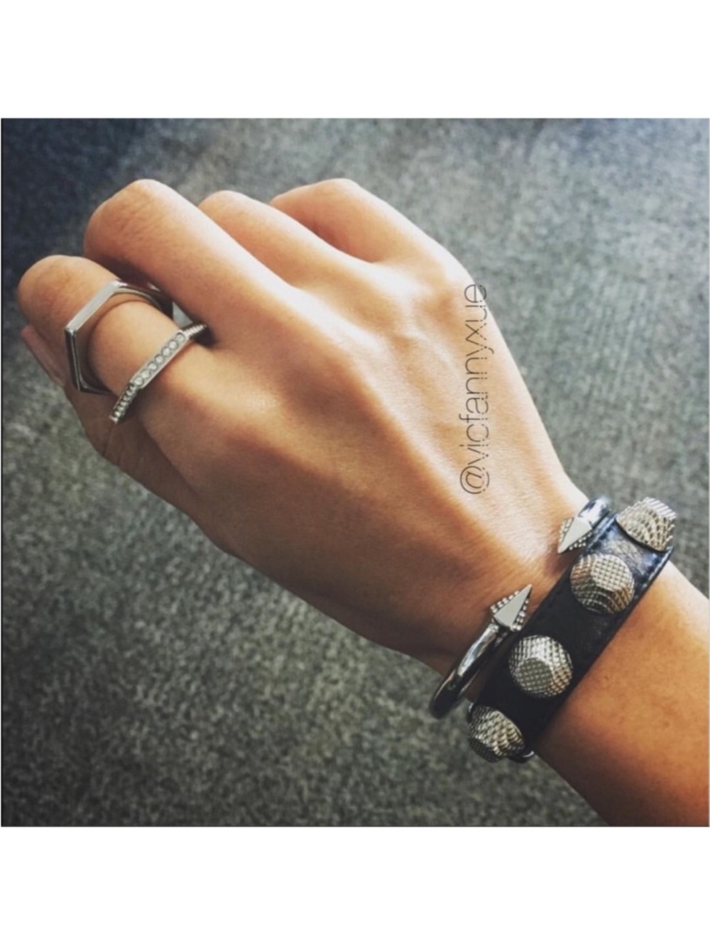 Vita Fede crystal ring 6